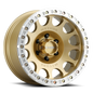 Method MR105 V3 Beadlock 17x9 -38mm Offset 5x5 71.5mm CB Gold Wheel w/ BH-H24125