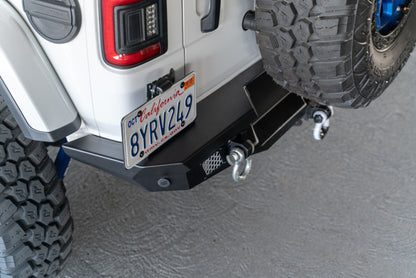 DV8 Offroad 2018 Jeep Wrangler JL MTO Series Rear Bumper w/ Optional Tire Carrier