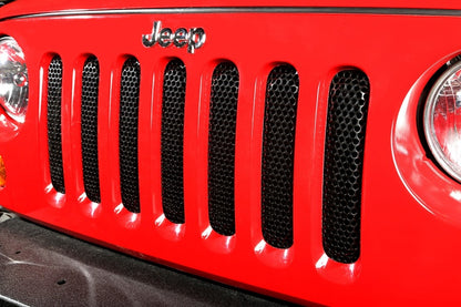 Rugged Ridge Grille Insert Black 07-18 Jeep Wrangler