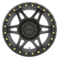 Method MR106 Beadlock 17x9 -44mm Offset 5x5 71.5mm CB Matte Black w/BH-H24125 Wheel