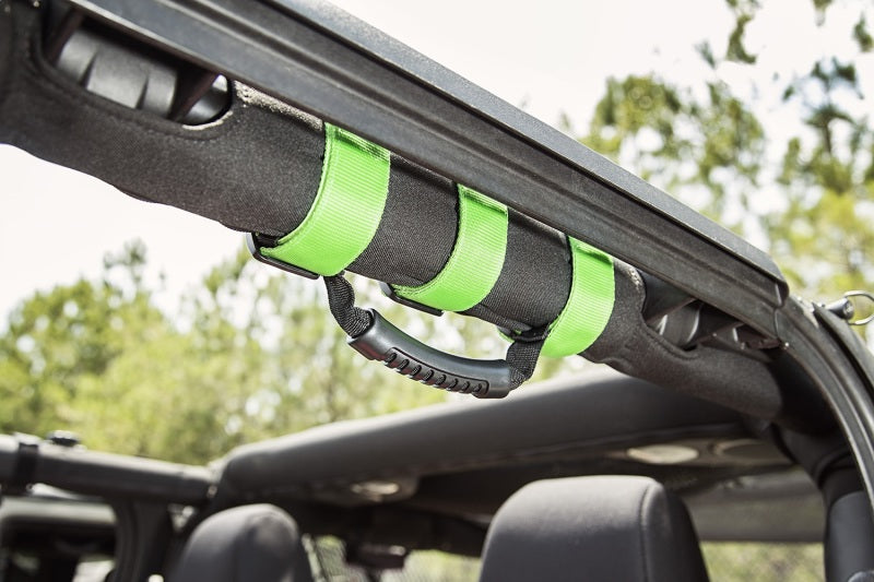 Rugged Ridge Ultimate Grab Handles Green 55-20 CJ/Jeep Wrangler /JT