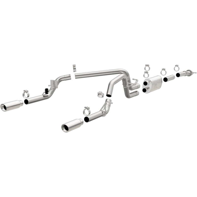 MagnaFlow Stainless Cat-Back Exhaust 2015 Chevy Colorado/GMC Canyon Dual Split Rear Exit 3.5in