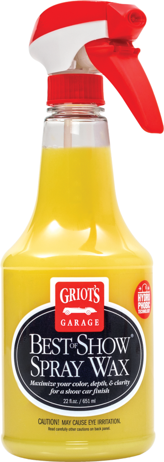 Griots Garage Best of Show Spray Wax - 22oz