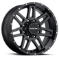 Raceline 931B Injector 16x8in / 8x165.1 BP / 0mm Offset / 125.2mm Bore - Satin Black Wheel