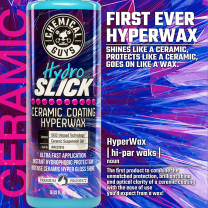 Chemical Guys HydroSlick SiO2 Ceramic Wax - 16oz - Case of 6