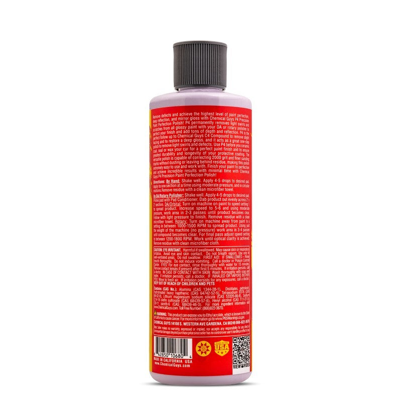 Chemical Guys P4 Precision Paint Perfection Polish - 16oz - Case of 6