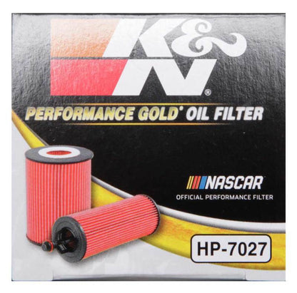 K&N Performance Oil Filter for 09-19 GM 1.4L / 1.6L / 1.8L w/ Hengst Filter Housing