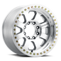 Raceline RT260M Avenger 17x9in / 8x170 BP / -12mm Offset / 130.81mm Bore - Machined Beadlock Wheel