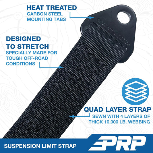 14" Quad Wrap Limit Strap