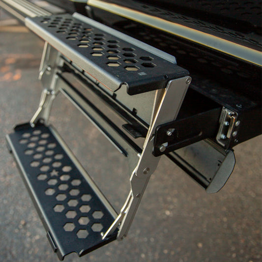 Rock Slide Engineering 16-23 Toyota Tacoma R-STEP 9 In Wide Bed Step Attachment Brackets Rear