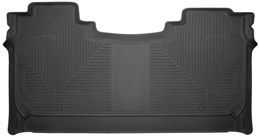 Husky Liners 2019 Ram 1500 Crew Cab WeatherBeater Black Second Row Floor Liners