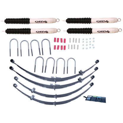 Rugged Ridge 55-75 Jeep CJ Lift Kit with Shocks 4in