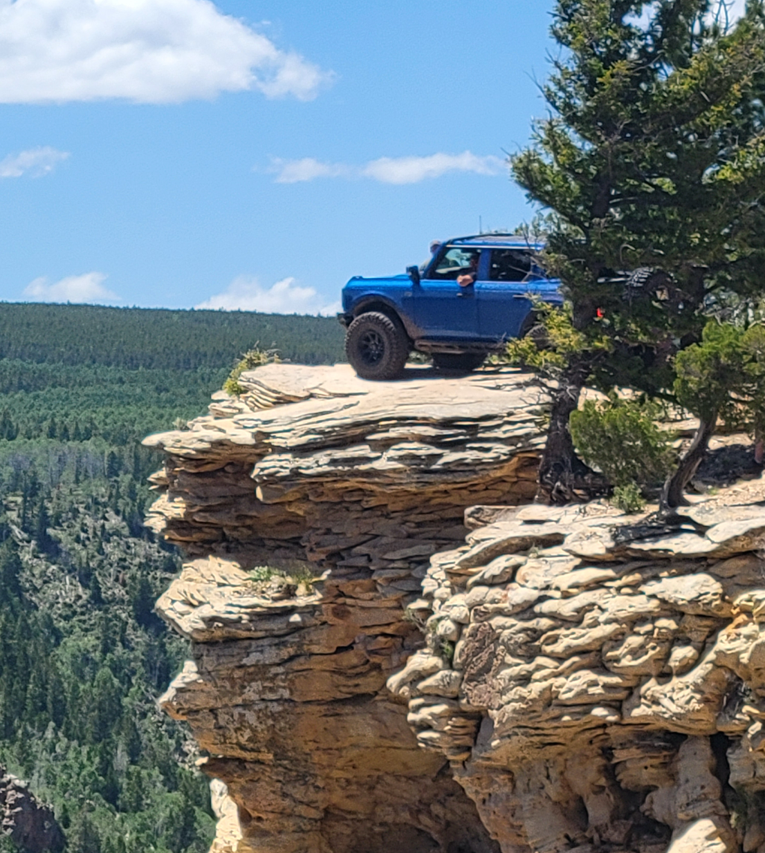 Lifted 6th generation Ford Bronco at Sexton Offroad in Salt Lake City and Park City, UT, with custom suspension upgrades for superior off-road performance and modern rugged style.