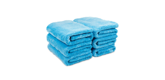 Griots Garage Microfiber Plush Edgeless Towels (Set of 6) - Case of 20