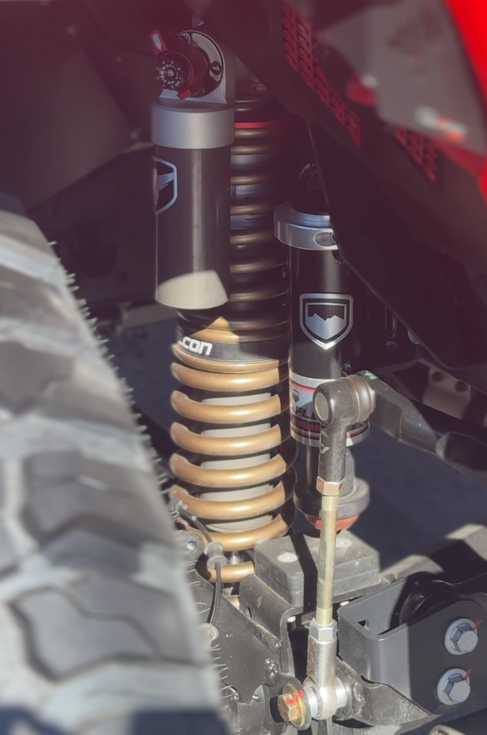 Coil springs installed at Sexton Offroad in Salt Lake City and Park City, UT, providing improved suspension travel and ride quality for off-road vehicles.