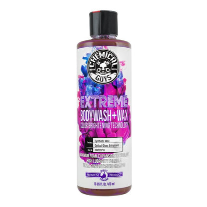 Chemical Guys Extreme Body Wash Soap + Wax - 16oz - Case of 6