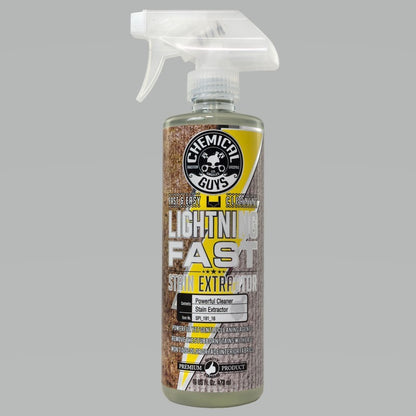 Chemical Guys Lightning Fast Carpet & Upholstery Stain Extractor - 16oz - Case of 6