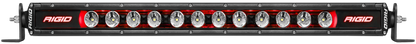 Rigid Industries 10in Radiance Plus SR-Series Single Row LED Light Bar with 8 Backlight Options