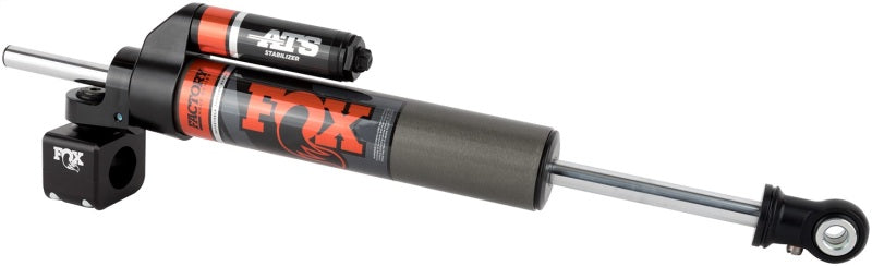 Fox 2007+ Jeep JK 2.0 Factory Series ATS Steering Stabilizer 22.15in Ext L - Orange Heritage Logo