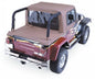 Rampage 1992-1995 Jeep Wrangler(YJ) Cab Soft Top And Tonneau Cover - Spice Denim