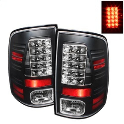 Spyder Dodge Ram 1500 09-14 10-14 LED Tail Lights Incandescent only - Blk ALT-YD-DRAM09-LED-BK