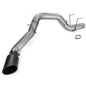 Banks Power 19-23 Dodge Ram Crew Cab 6.7L Cummins Monster Exhaust - SS Single Exhaust w/ Black Tip