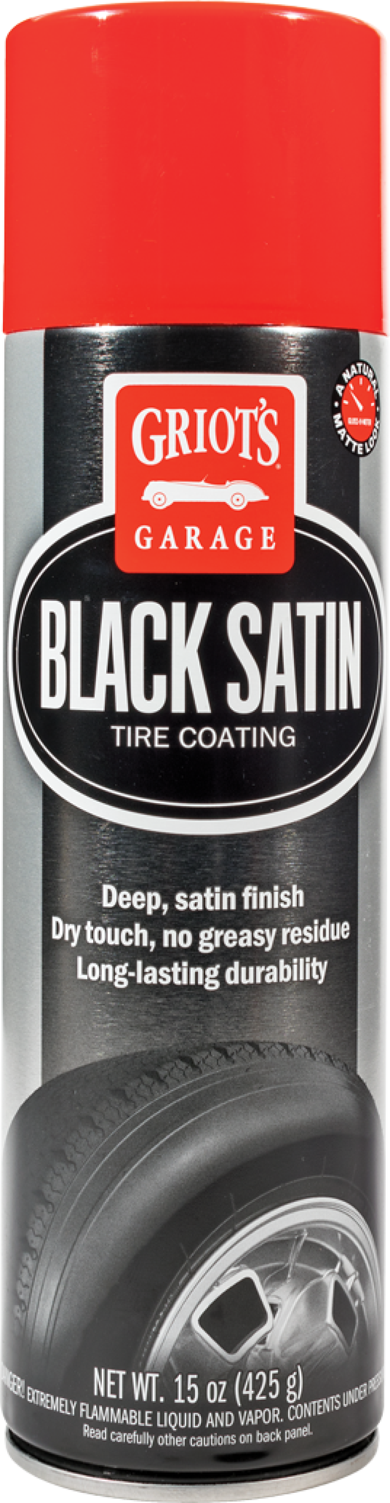 Griots Garage Black Satin Tire Coating - 15oz - Case of 6