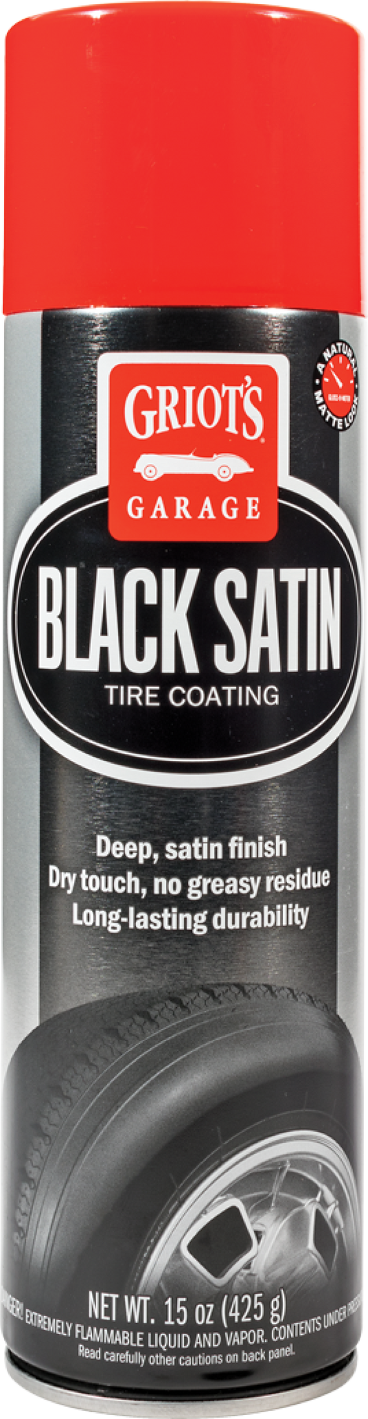 Griots Garage Black Satin Tire Coating - 15oz - Case of 6