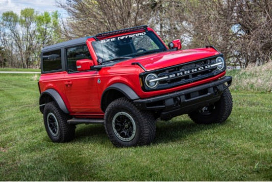 Zone Offroad 2021 Ford Bronco Lift Kit 2in Fr 1in Rr