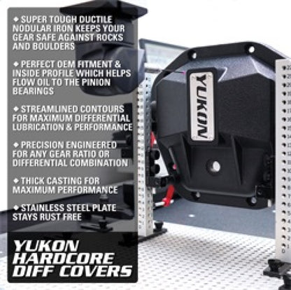 Yukon Gear Hardcore Diff Cover for Dana 50/60/70