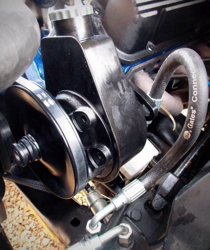 66-77 Ford Bronco Heavy Duty Power Steering Upgrade Kit alternator wiring diagram 66 mustang 