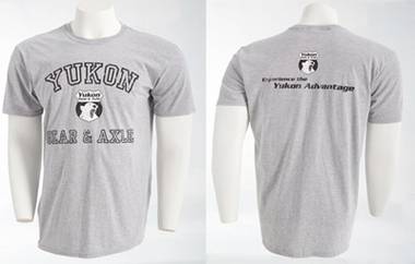 Yukon Gear & Axle - Yukon gray tee-shirt, size XXL. - Image 1