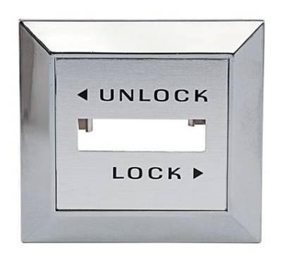 Electric Door Lock Switch Bezel Right Hand 1981 - 86 - Image 1