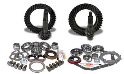Yukon Gear & Install Kit package for Reverse Rotation Dana 60 & 88 & down GM 14T, 4.56 thick.