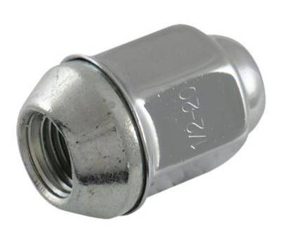 Steel Lug Nut with Stainless Cap All